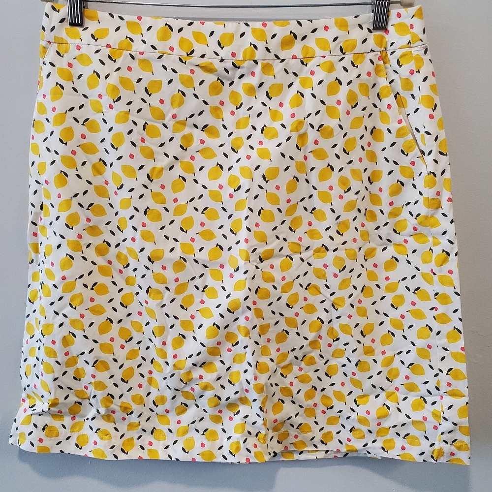 Boden Lemons Skirt Size 12 - Picture 6 of 7
